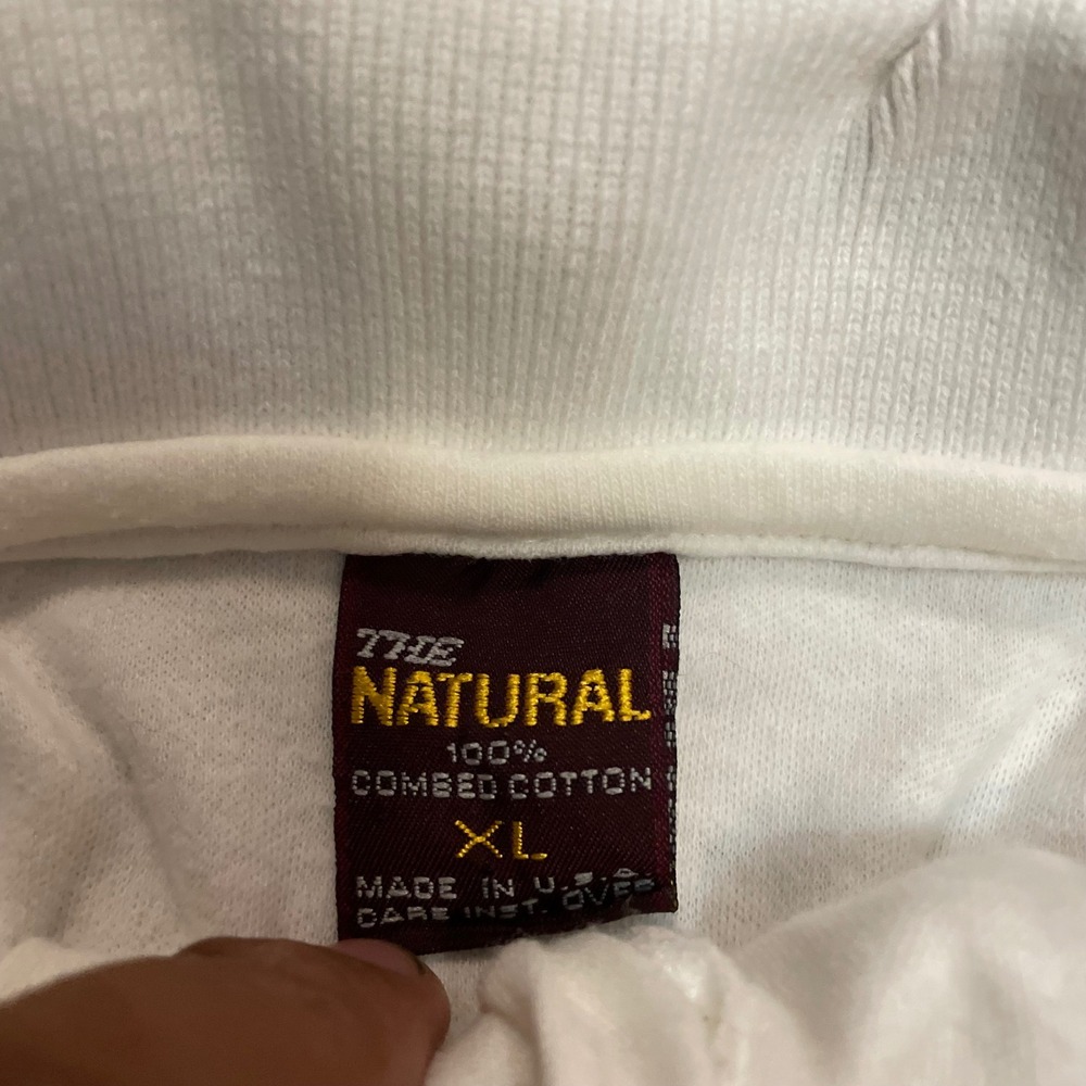 Vintage The Natural Keystone Beer Racing Polo Shirt Mens XL 90s Made in USA - Picture 5 of 6